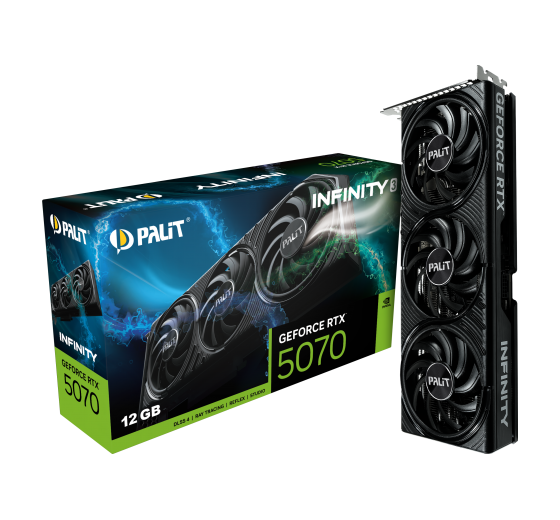 PALIT NE75070019K9-GB2050S GeForce RTX 5070 INFINITY 3 12GB