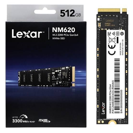 Lexar M.2 512GB Gen3 SSD